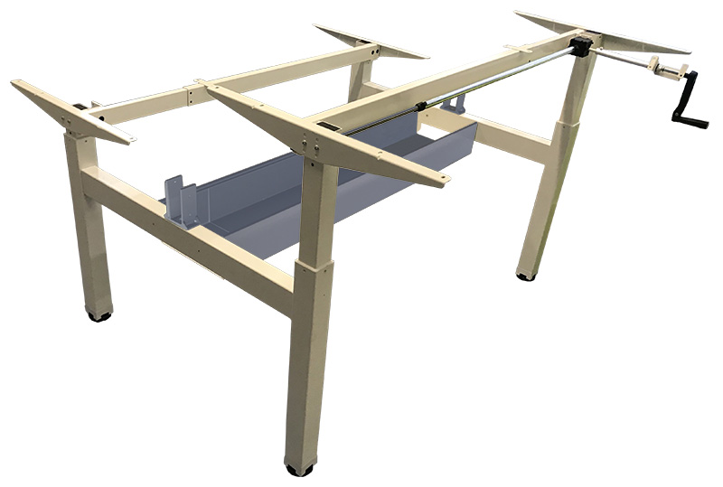 Dextro Duo set wandklemmen, kabelbak, aluminium