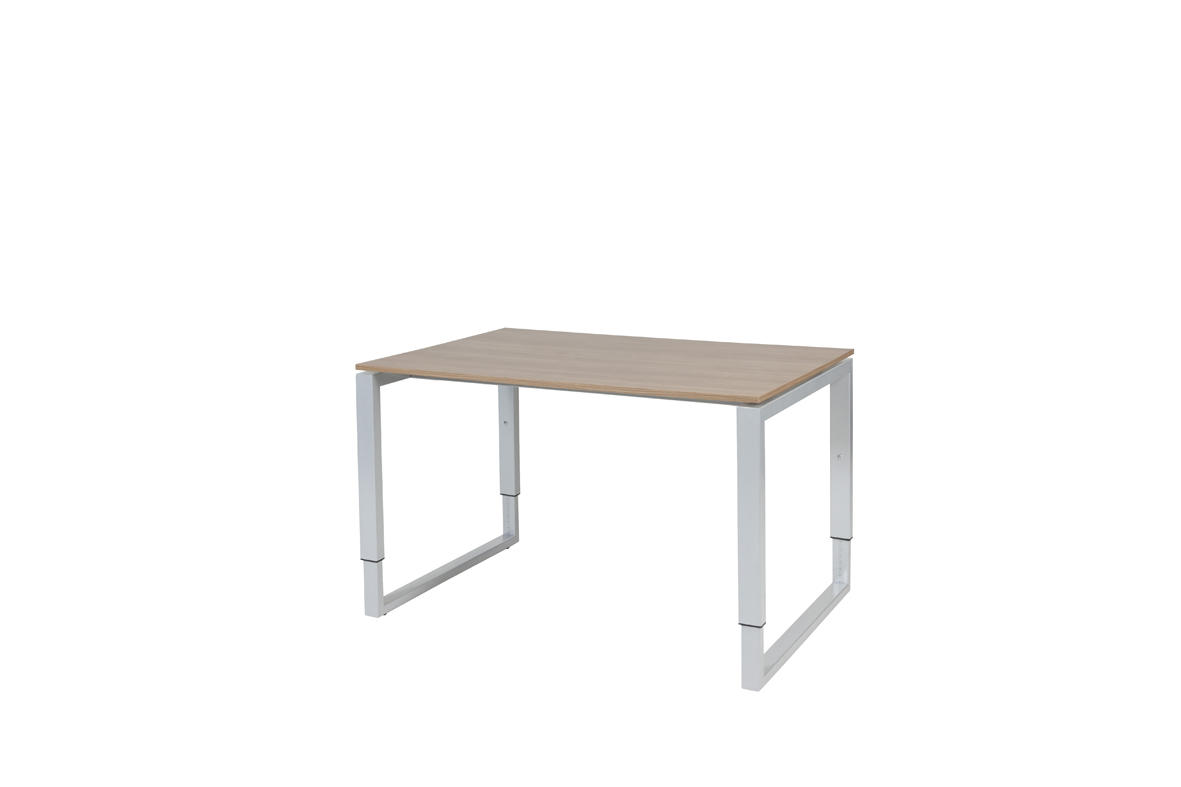 Domino Plus bureau HI 120x80 hav/kl 25mm - alu