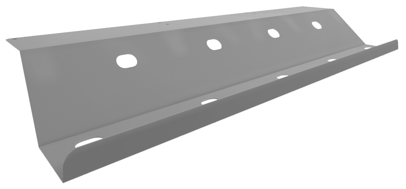 Algemene kabellade 59 cm, aluminium