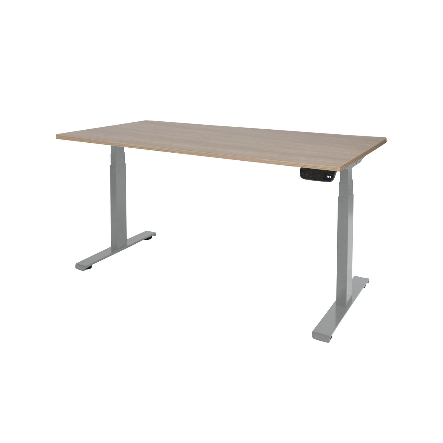 Dextro Plus T-poot EV ZS 200 x 90 cm Havanna, 25 mm - aluminium