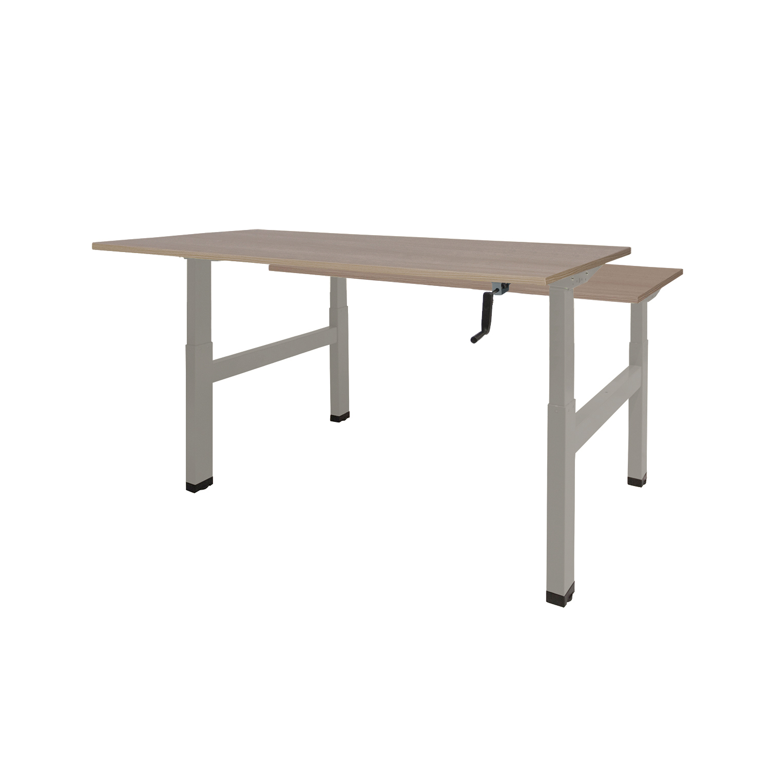 Dextro Duo HVS ZS 180 x 80 cm Havanna, 25 mm - aluminium