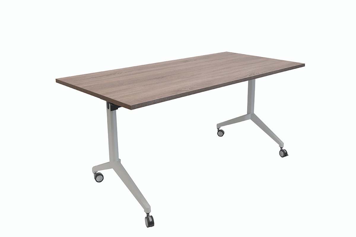 Schaffenburg klaptafel 180 x 80 cm Havanna, 25 mm - aluminium