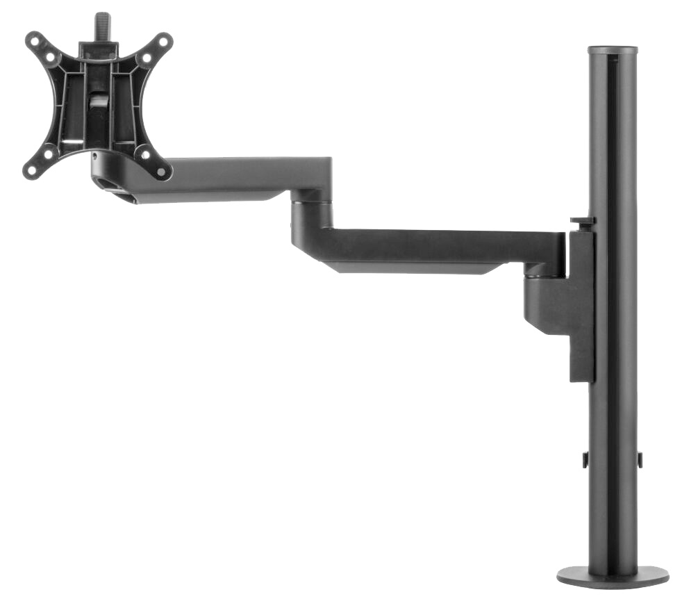 FGLX monitorarm enkel, zwart